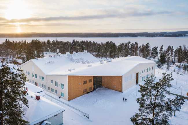 Hankasalmi School Centre: the project focused on experiences and encounters rather than on a building