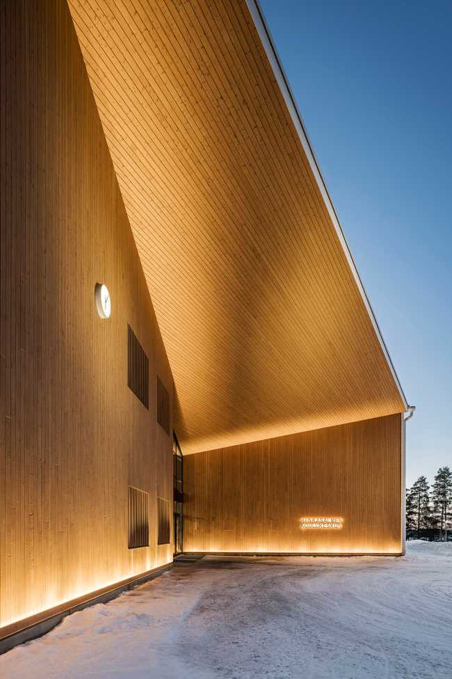 Hankasalmi School Centre: the project focused on experiences and encounters rather than on a building