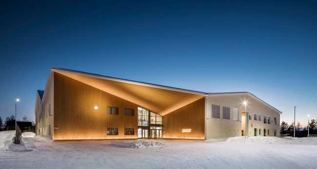 Hankasalmi School Centre: the project focused on experiences and encounters rather than on a building