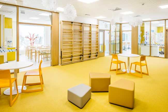 Hankasalmi School Centre: the project focused on experiences and encounters rather than on a building