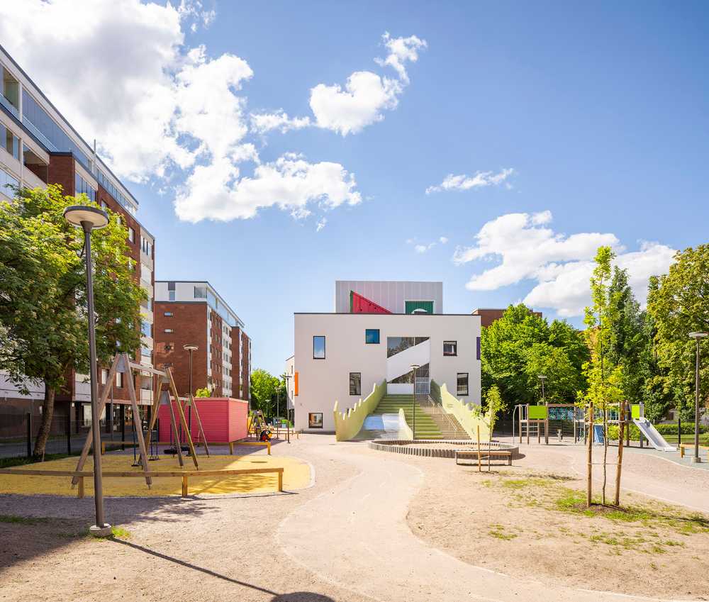 The principles of Finnish children's education guiding the architecture of the Tikkurila Day Care Center