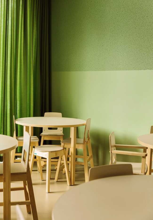 The principles of Finnish children's education guiding the architecture of the Tikkurila Day Care Center