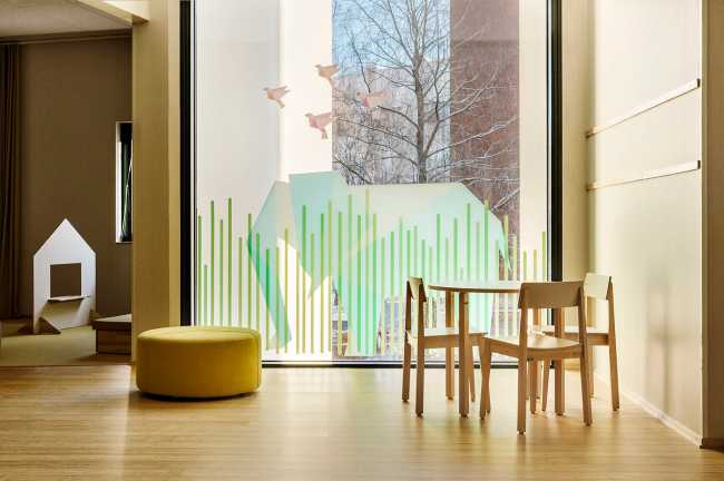 The principles of Finnish children's education guiding the architecture of the Tikkurila Day Care Center