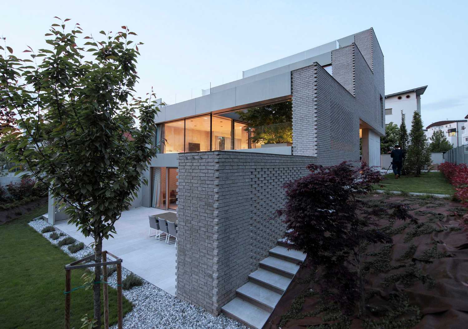 Step Level House: una casa construida en diferentes niveles