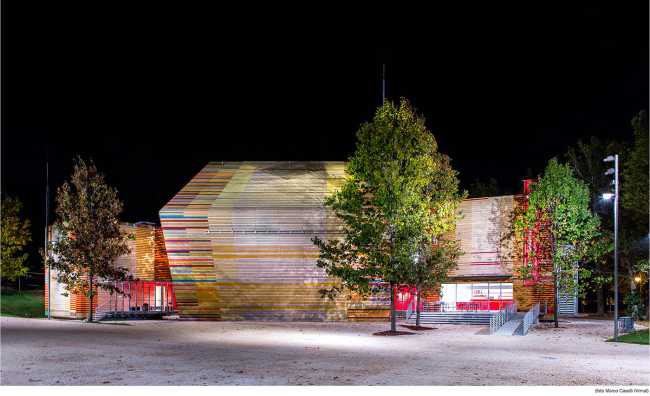 Un auditorium pour L'Aquila: Une structure à la forte connotation innovante