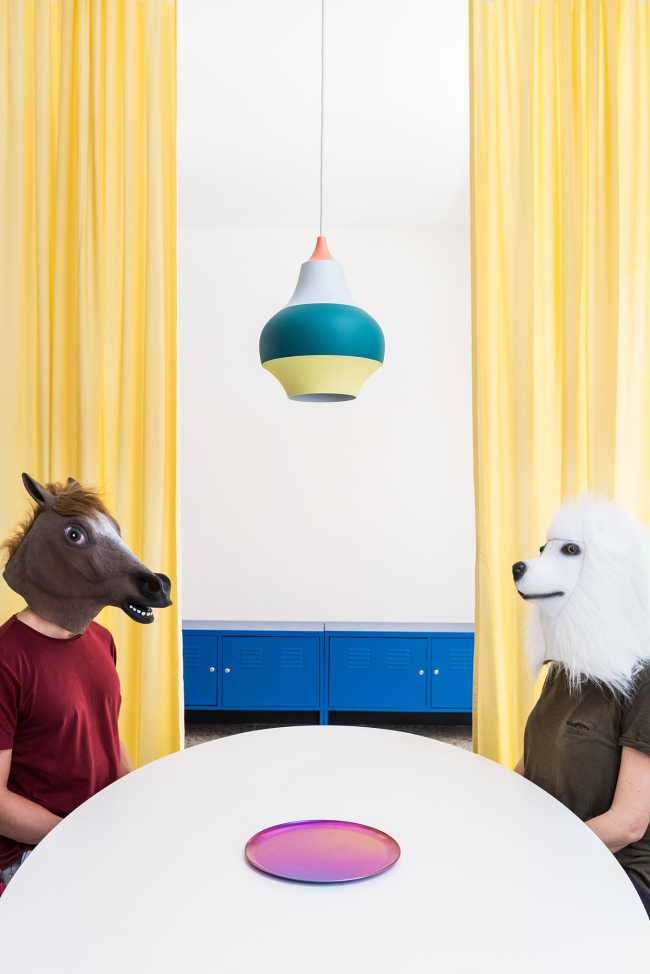 Retroscena Apartament, diseño irónico y pop en la capital romana.