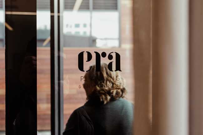 The warmth of the timber welcomes the ERA Planning & Enviroments team to its new office