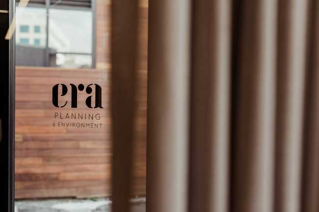 The warmth of the timber welcomes the ERA Planning & Enviroments team to its new office