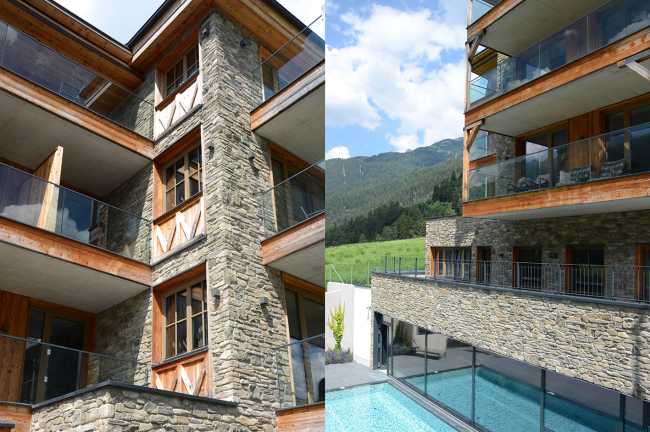 Mountain Spa Records. Legno e pietra reinterpretano elementi tipici della tradizione in chiave moderna