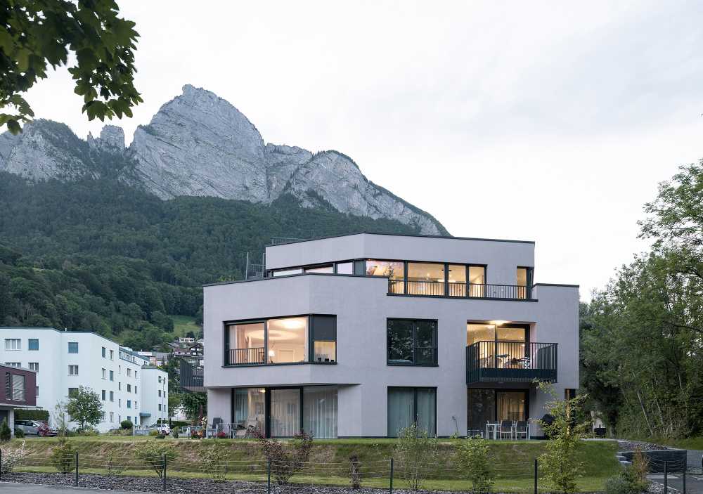 Las montañas suizas dan forma al concepto y diseño de la Residenz Eisenerz