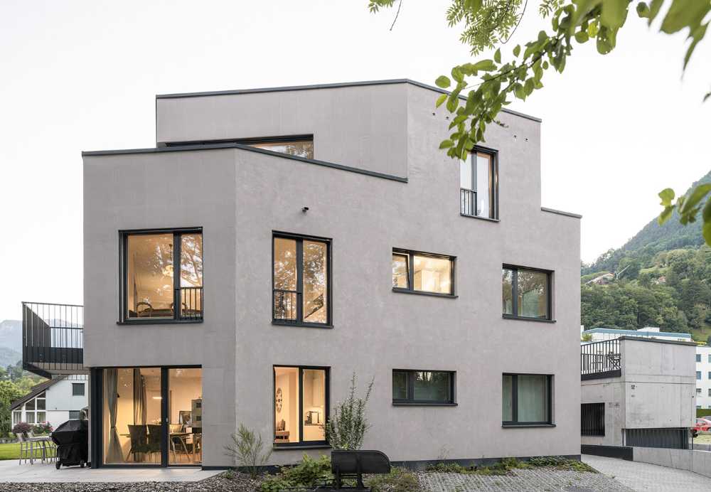 Le montagne svizzere plasmano il progetto e il design di Residenz Eisenerz