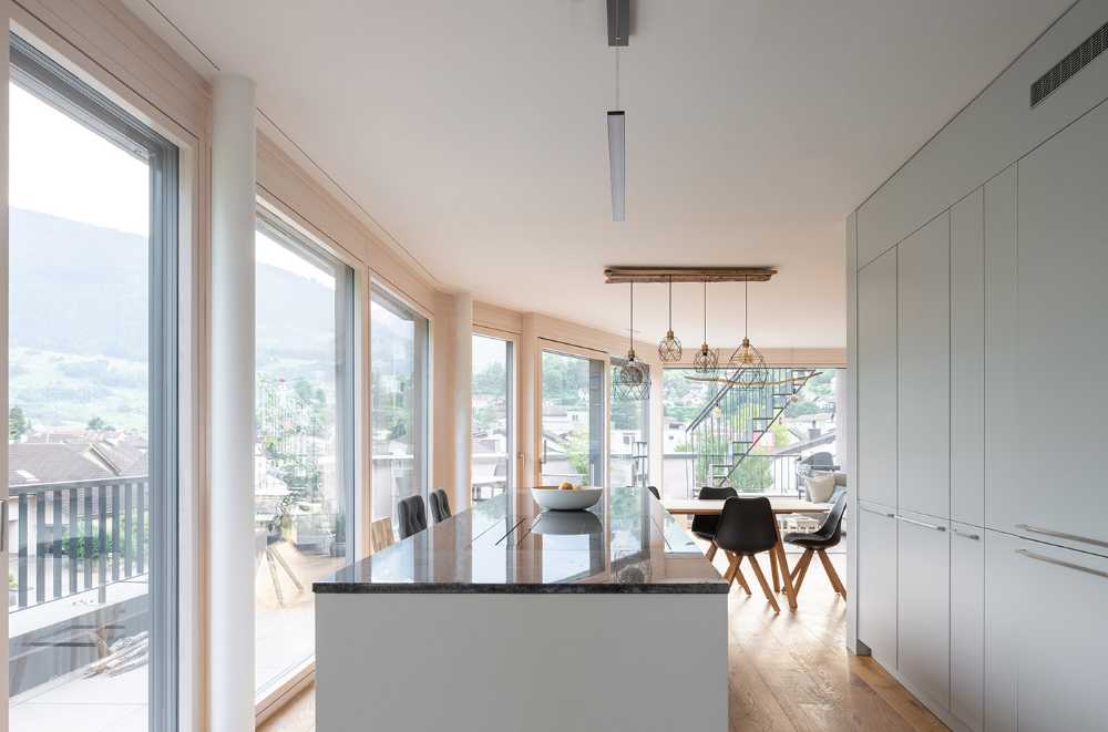 Le montagne svizzere plasmano il progetto e il design di Residenz Eisenerz