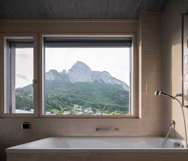 The Swiss mountains define the concept and design of Residenz Eisenerz