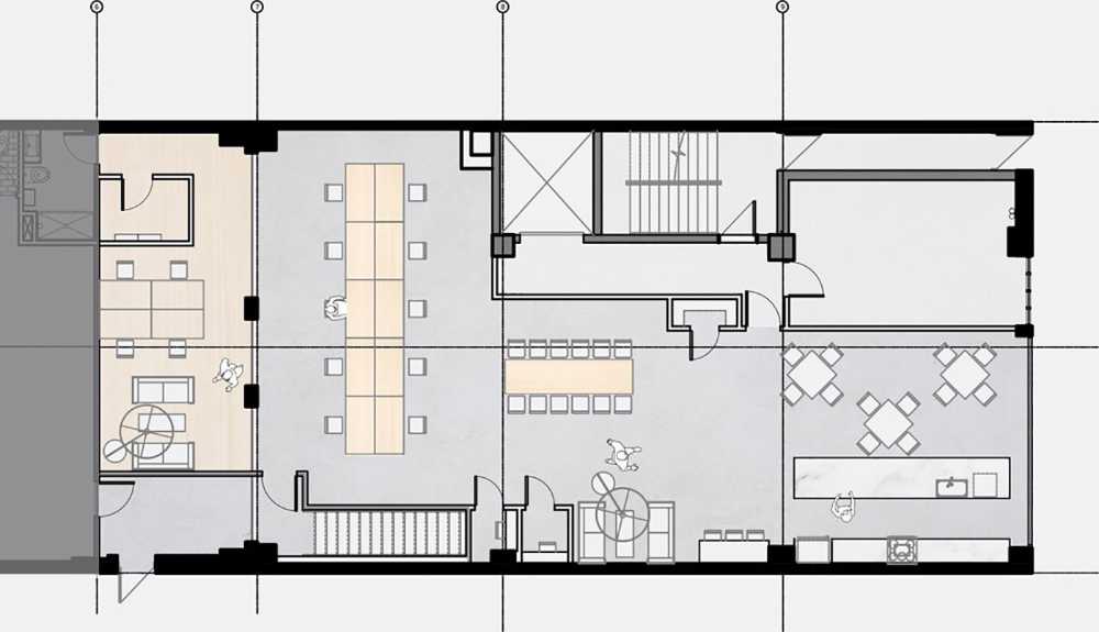 OATBOX headquarters. Luce, matericità e arredo per uno spazio aziendale dove sentirsi a casa