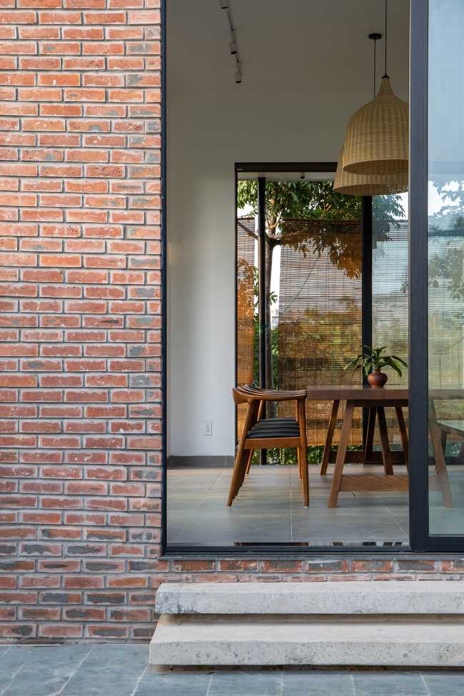 A traditional Vietnamese house style shape and an expression with a modern twist