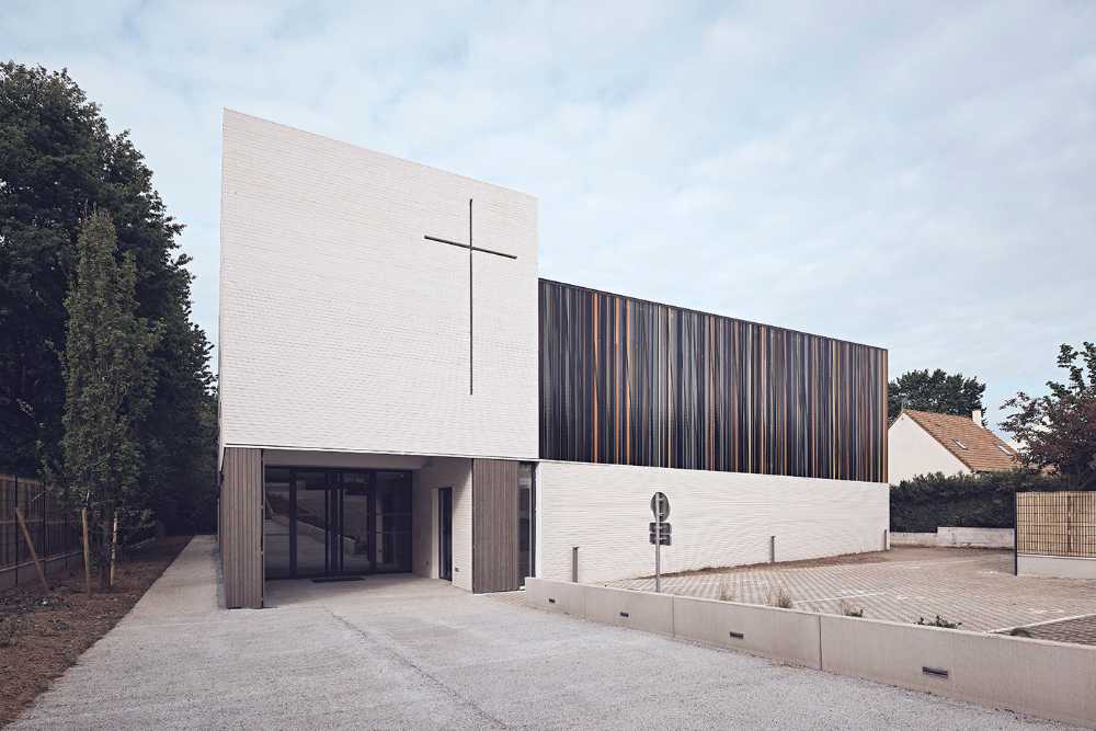 The timeless symbolism and abstraction are invoked in S. Joseph's Church