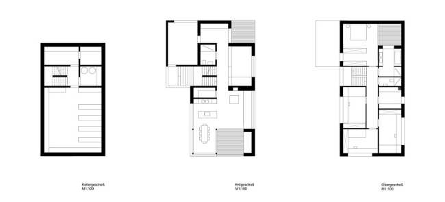 House W1T in legno e cemento per un abitare sostenibile e un’architettura dai volumi dinamici