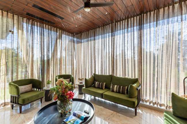 Yellow Stone House and nature-inspired color palette