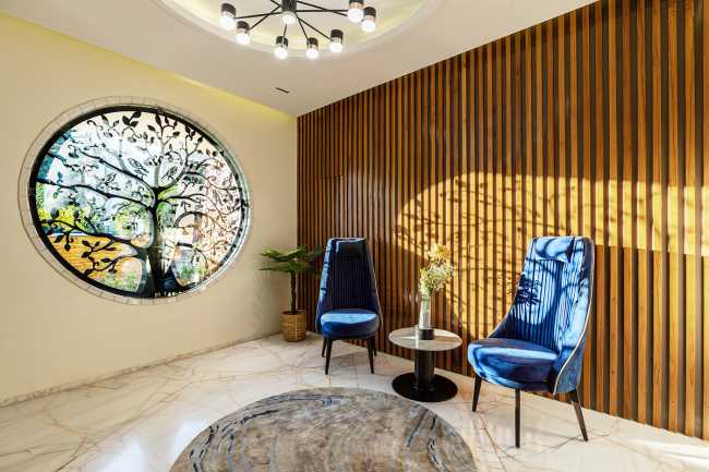 Yellow Stone House and nature-inspired color palette