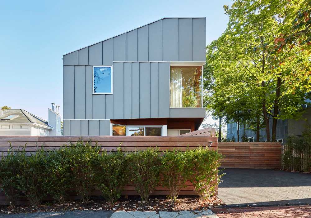 House II and its elegant fiber cement facade