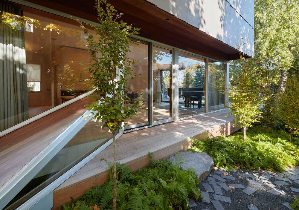 House II and its elegant fiber cement facade