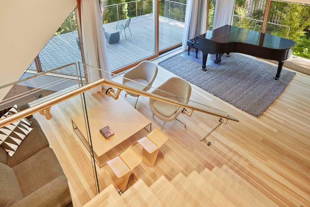 House II and its elegant fiber cement facade