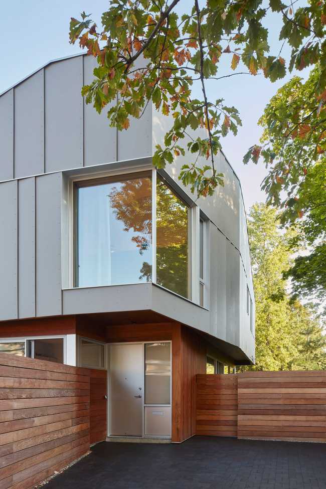 House II and its elegant fiber cement facade