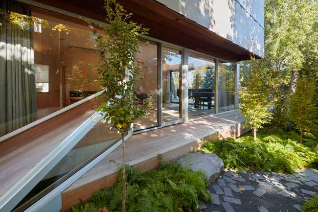 House II and its elegant fiber cement facade