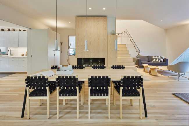 House II and its elegant fiber cement facade