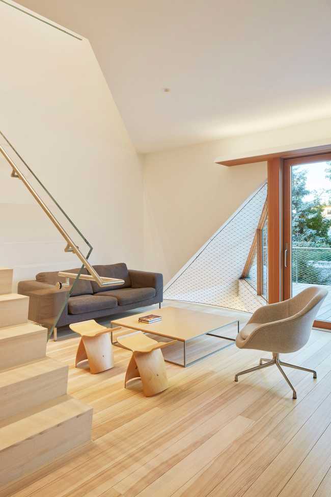 House II and its elegant fiber cement facade