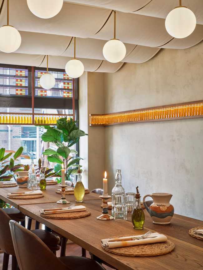 Volare: a modern restaurant which reminisces about the past but embraces the contemporary