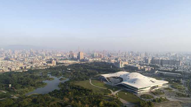National Kaohsiung Centre for the Arts, a majestic architectural tree enshrines the city's artistic life under its protective canopy