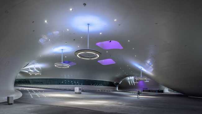 National Kaohsiung Centre for the Arts, a majestic architectural tree enshrines the city's artistic life under its protective canopy