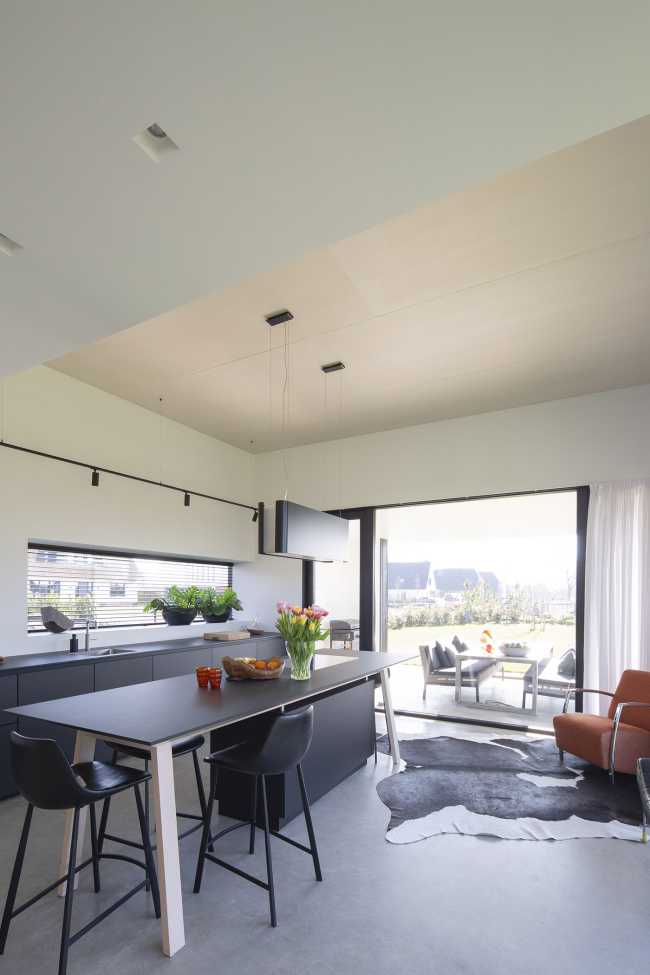 Burnt wood and an energetic neutrality in the silky Dutch Black House