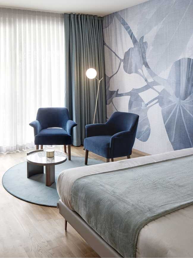 Hotel Val Di Sogno in Malcesine, lake view rooms with an original concept