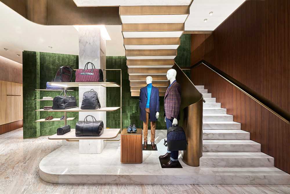 Canali a Londra: un flagship store pensato come uno scrigno di eleganza