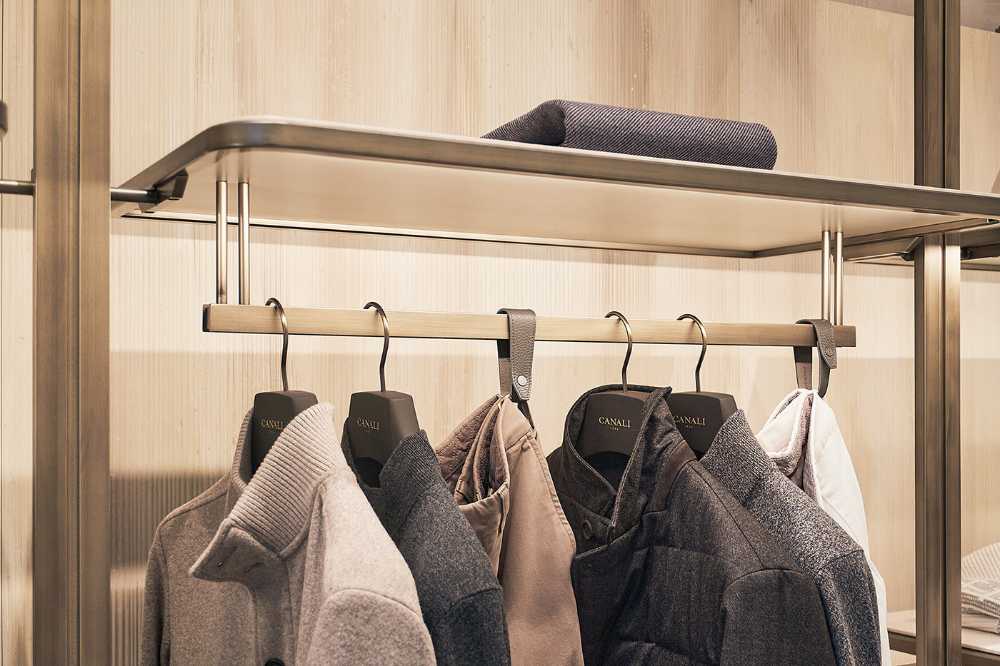 Canali in London: a flagship store conceived as a treasure trove of elegance