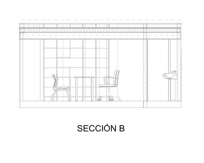 The textured materials, lighting and furniture are the stars of the redesign for FB+'s new studio