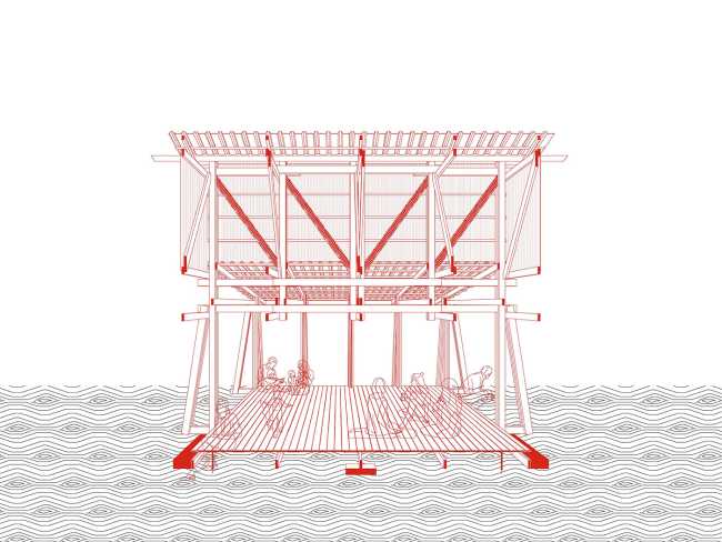 Light House un pabellón para la Field of Sparks Artweek en Hungría