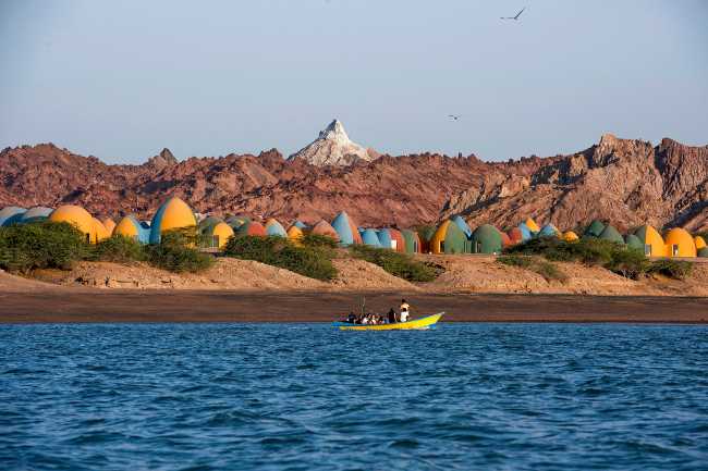 The Presence in Hormuz, the island that swells with rainbow-coloured domes