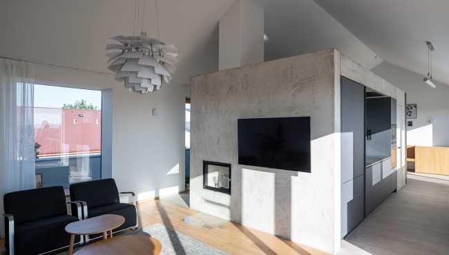 Casa familiar con jardín, el espacio exterior como extensión de la casa