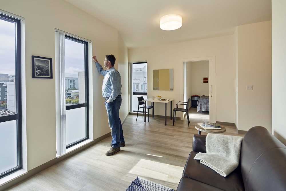 Edwin M. Lee Apartments for an integrated, equal and sustainable community in the Mission Bay neighborhood of San Francisco