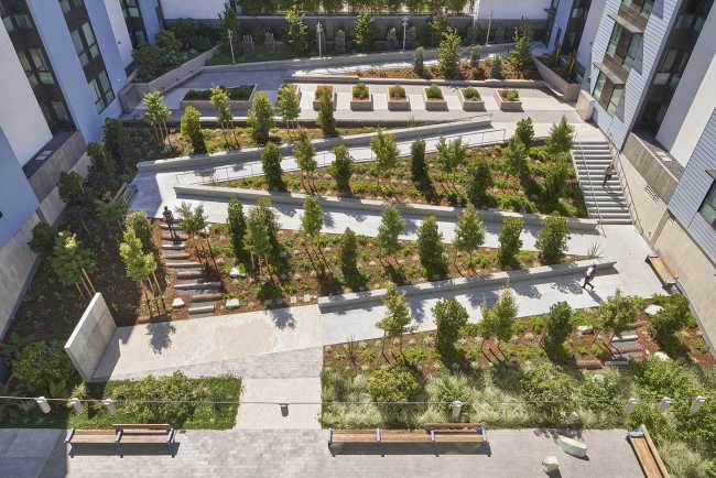 Edwin M. Lee Apartments for an integrated, equal and sustainable community in the Mission Bay neighborhood of San Francisco