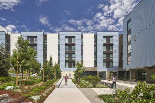 Edwin M. Lee Apartments for an integrated, equal and sustainable community in the Mission Bay neighborhood of San Francisco