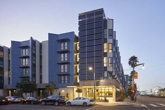 View of Edwin M. Lee Apartments for an integrated, equal and sustainable ...