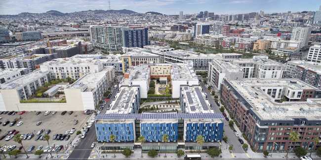 Edwin M. Lee Apartments for an integrated, equal and sustainable community in the Mission Bay neighborhood of San Francisco