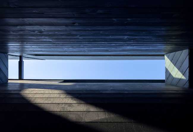 A wood pavilion as an experiment for an archetypal space