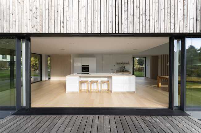 S-House in legno e cemento per un abitare moderno e sostenibile