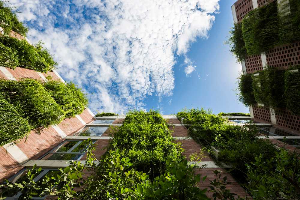 La estrategia del Atlas Hotel para revitalizar las zonas urbanas integrando vegetación en su diseño