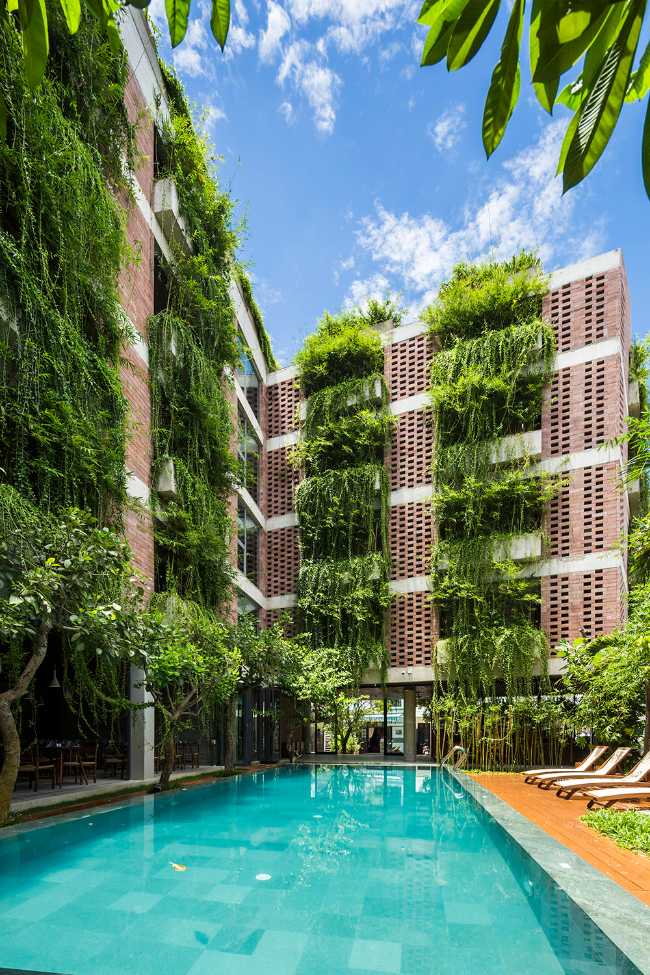 La strategia dell'Atlas Hotel per rivitalizzare le aree urbane con il verde integrato nel design